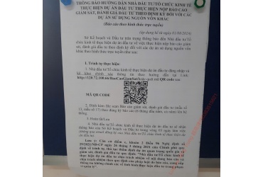 Nghĩa vụ nộp báo cáo giám sát, đánh giá đầu tư theo định kỳ đối với nhà đầu tư/tổ chức kinh tế thực hiện dự án đầu tư